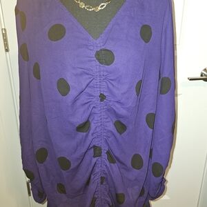 Plus size women blouse